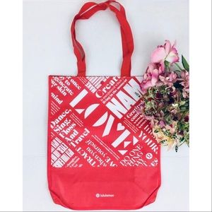 Lululemon Large Reusable Shoppers Tote Bag